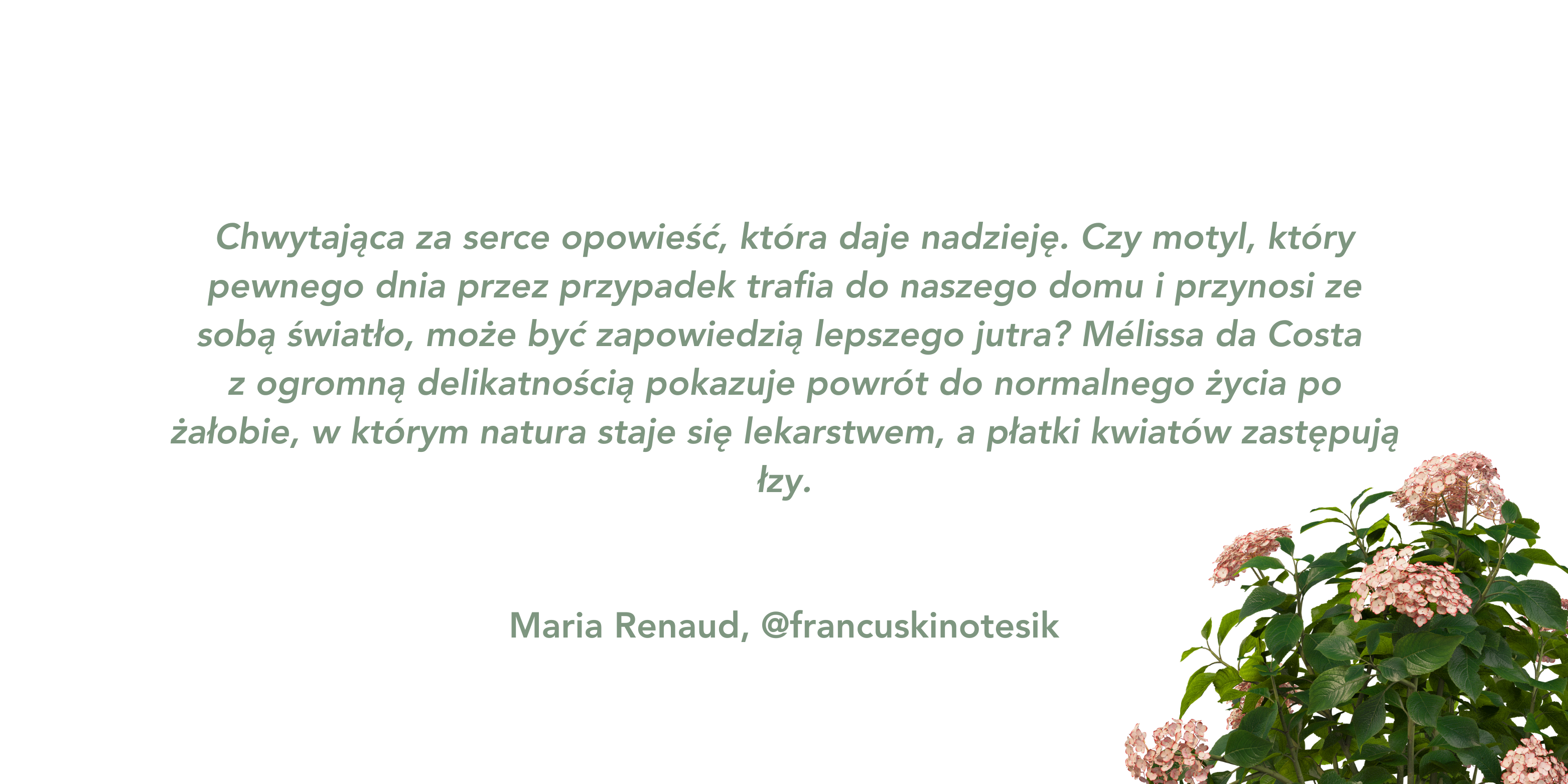 Opinia o książce od Marii Ranaud